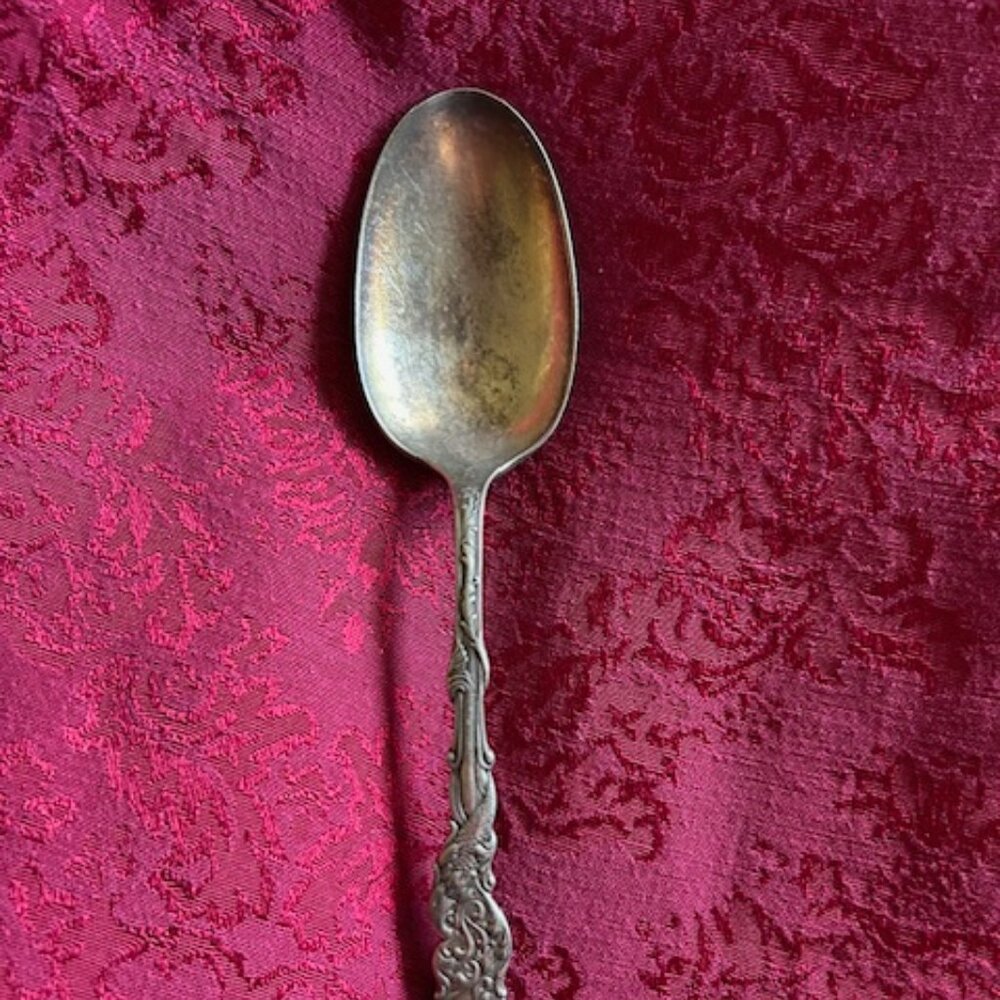 WM Rogers Serving Spoon Silver Plate